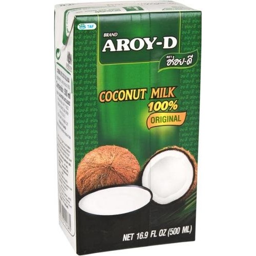 lait de coco - aroy-d - pack 24x500ml drink