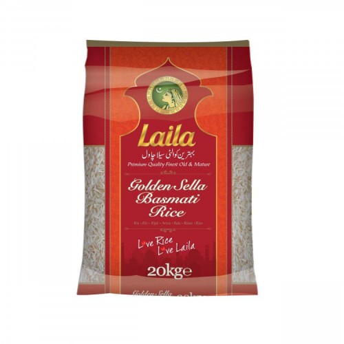 riz basmati golden sella - laila- qilla - 5kg alimentation