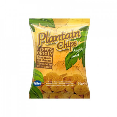 chips de bananes plantain sucrées snack