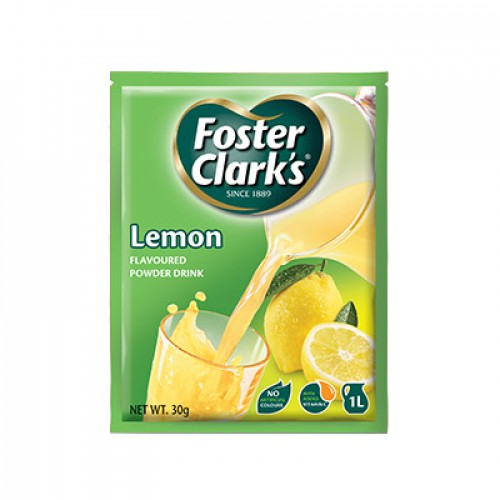 boisson instantanée saveur citron - foster clark's - pack 12x30g drink