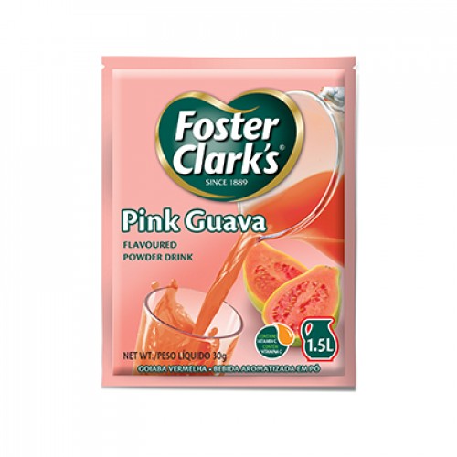boisson instantanée saveur goyave rose - foster clark's - 30g drink