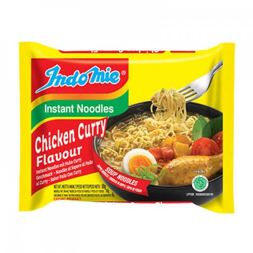 nouilles instantanées poulet curry - indomie alimentation