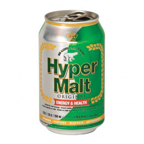 bière sans alcool - hyper malt original - 24x33cl drink
