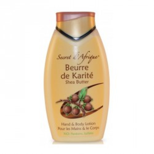lotion hydratante mains & corps au beurre de karité - secret d'afrique - 500ml cosmetic