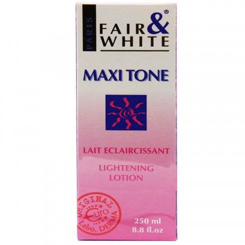 lait éclaircissant maxi tone - fair & white - 250ml cosmetic