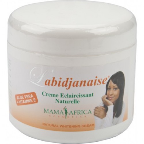 crème éclaircissante naturelle l'abidjanaise - mama africa cosmetics - 450ml cosmetic