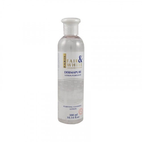 lotion nettoyante purifiante dermapure - fair & white - 300ml cosmetic