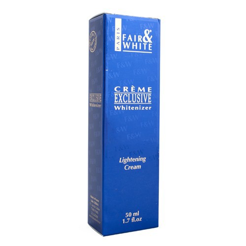 crème éclaircissante visage exclusive - fair & white - 50ml cosmetic