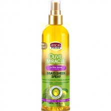 spray brillance pour tresses à l'huile d'olive - african pride - 355 ml cosmétiques