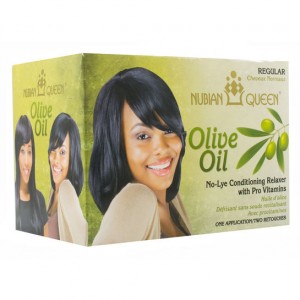 Kit Défrisage Regular Olive Oil - Nubian Queen 