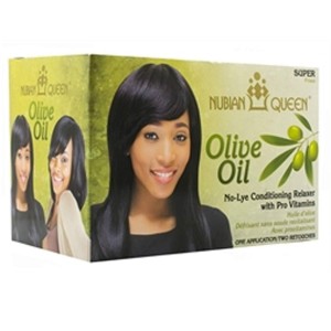 Kit Défrisage Super Olive Oil - Nubian Queen 