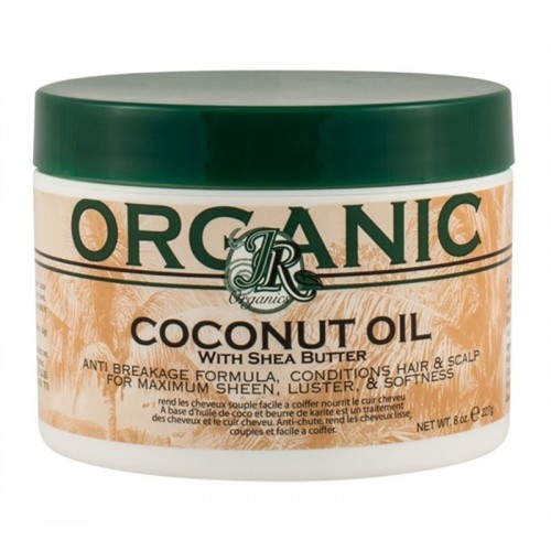 soin huile de coco et beurre de karité - jr organics - 227g cosmetic